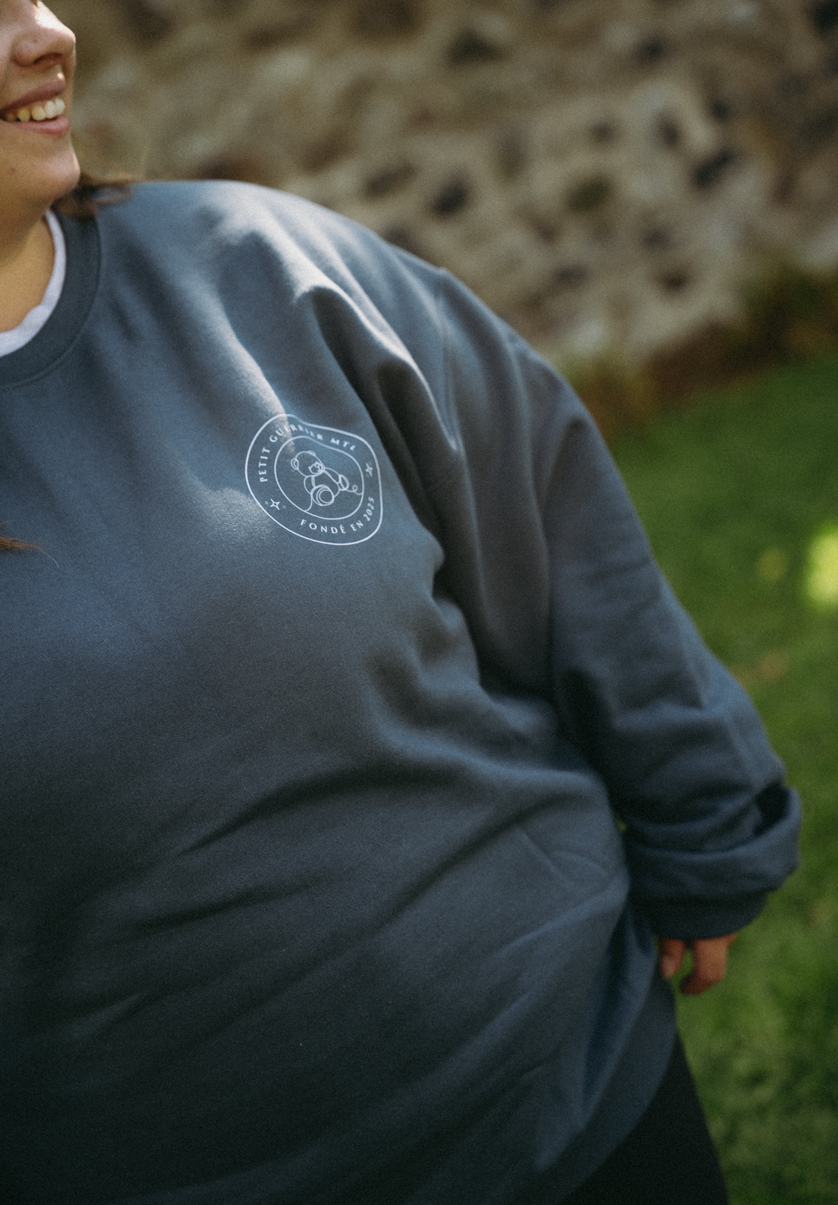 Crewneck PG bleu