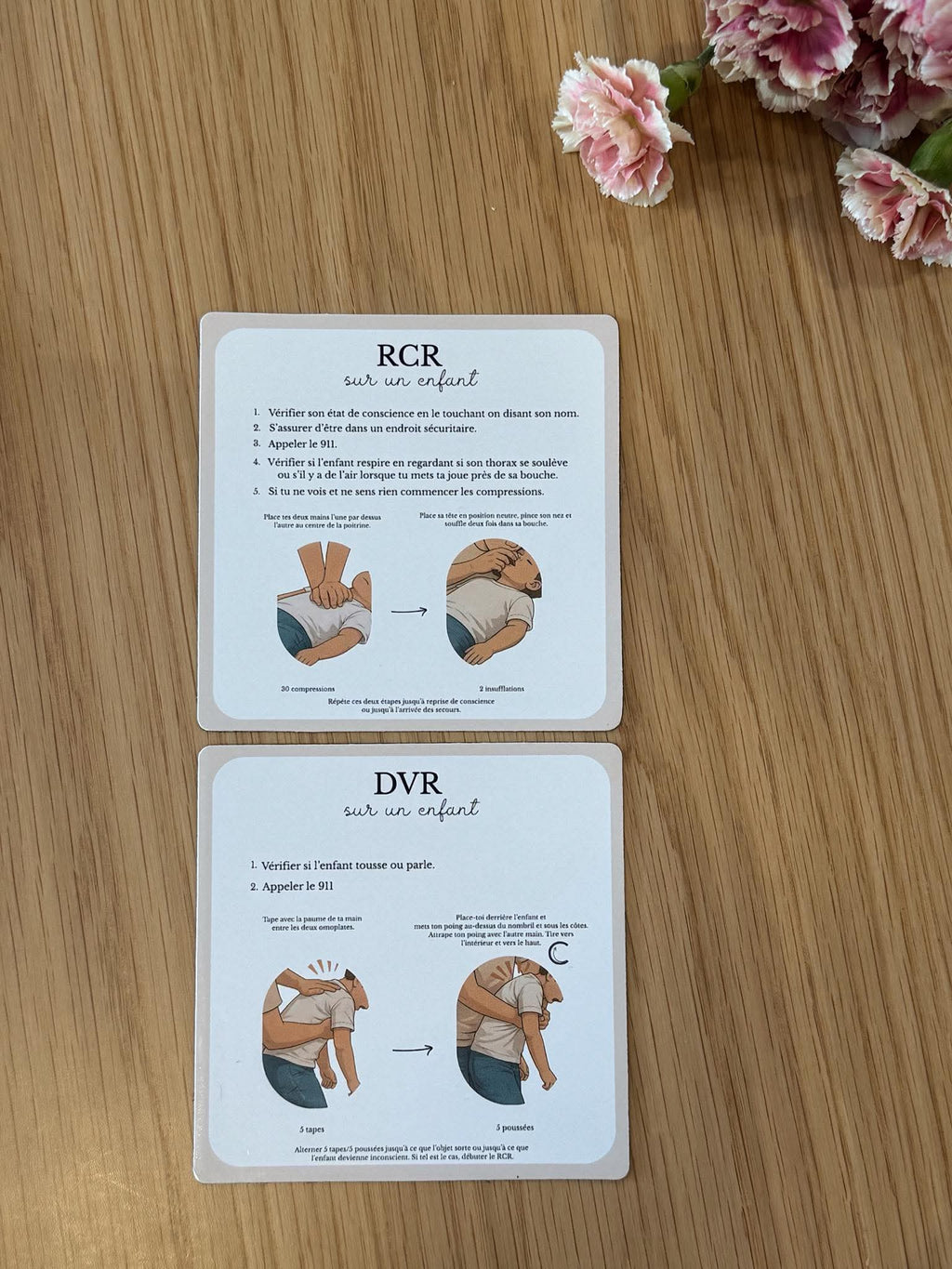 Aimants RCR/DVR pour enfant