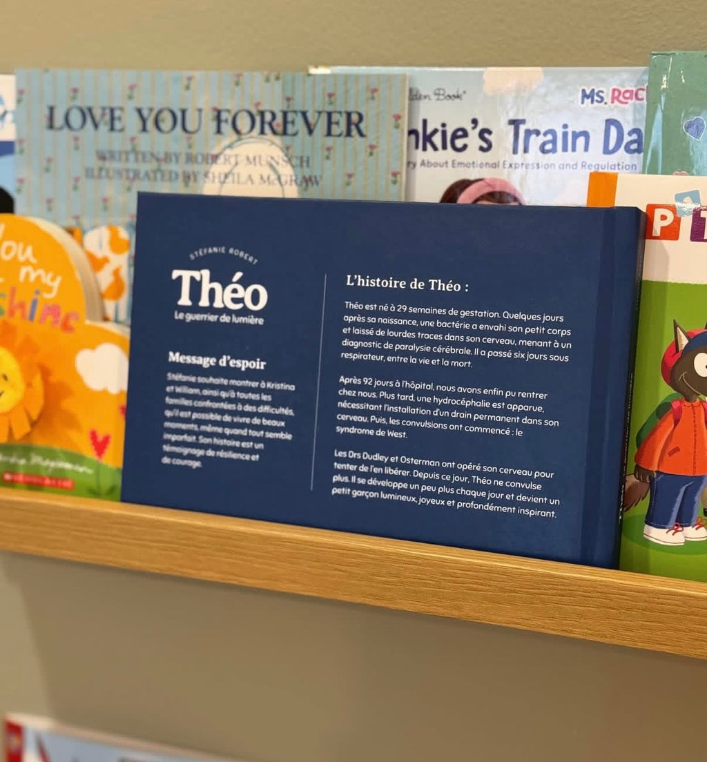 Livre pour enfants Théo le guerrier de lumière