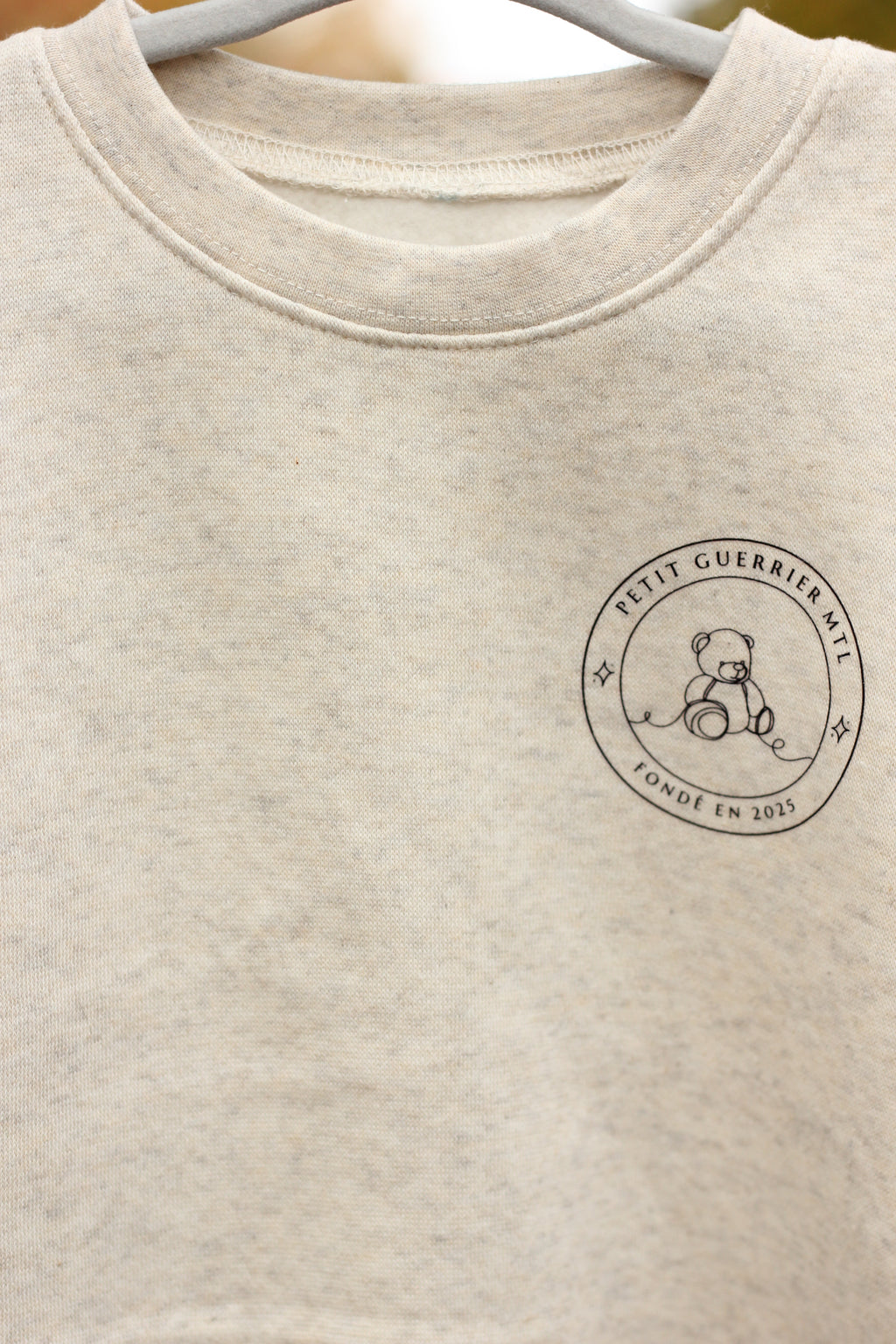 Petit guerrier Mtl - Beige