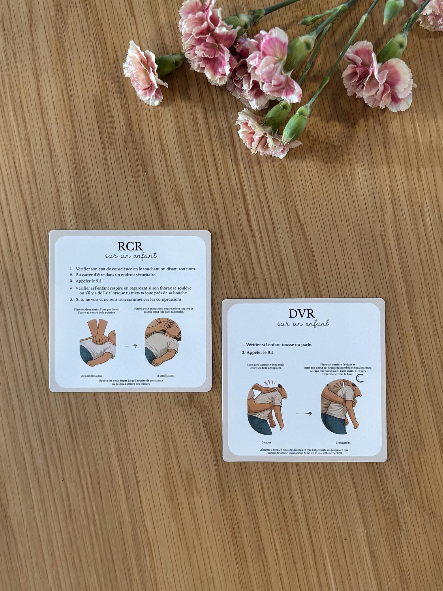 Aimants RCR/DVR pour enfant