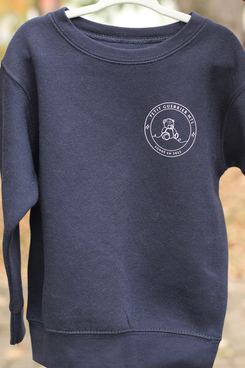 Petit guerrier Mtl - Bleu