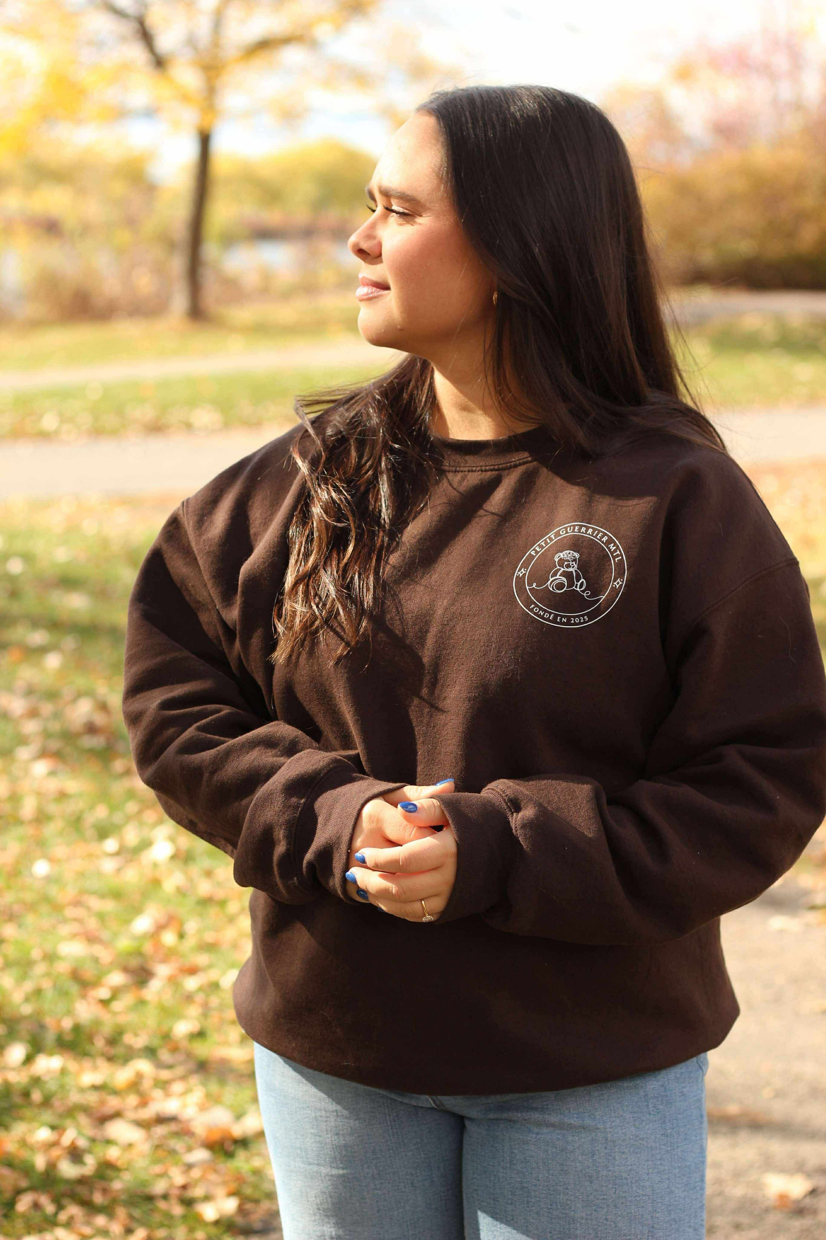 Petit guerrier Mtl - Brun