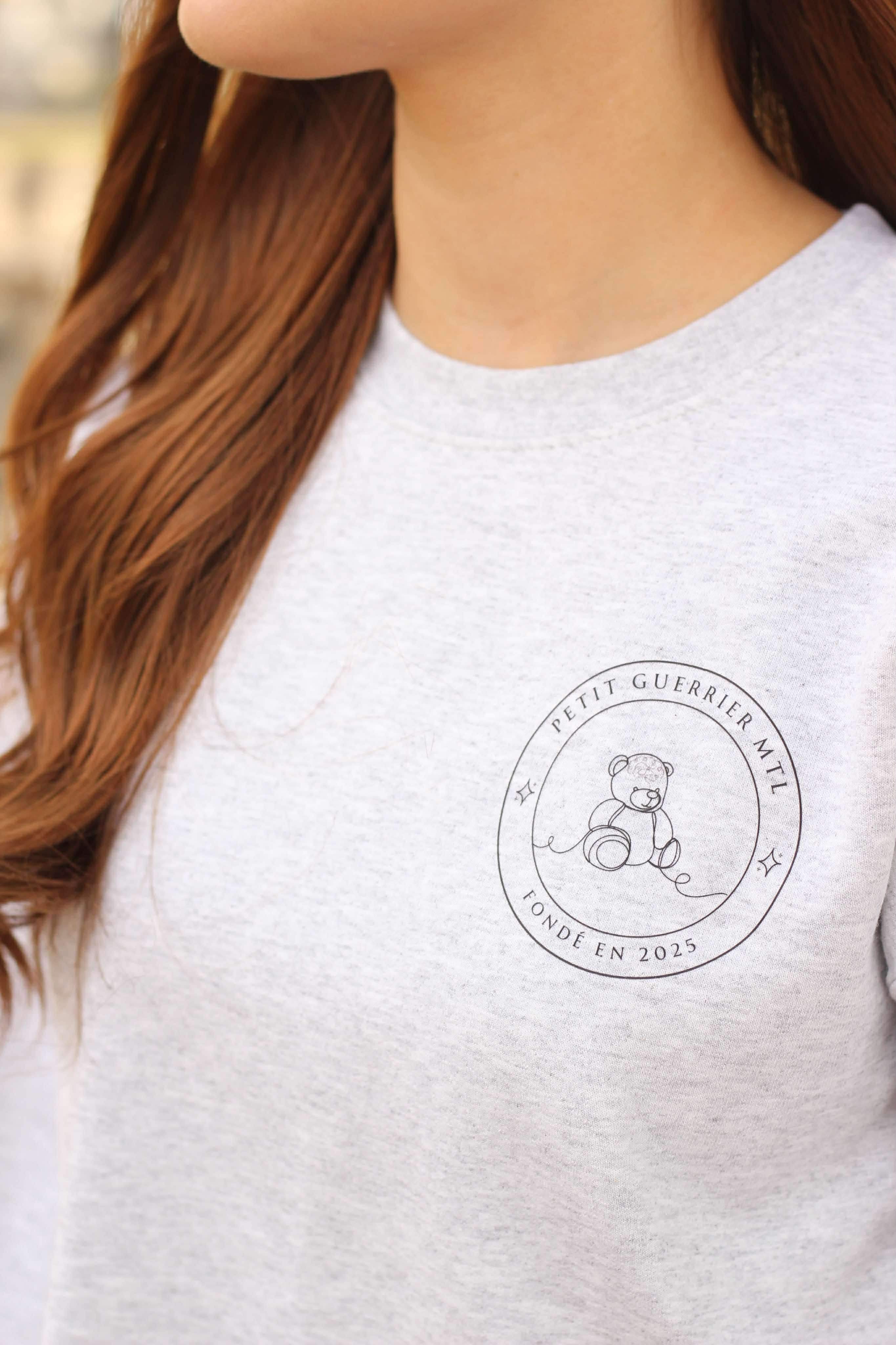 Petit guerrier Mtl - Gris