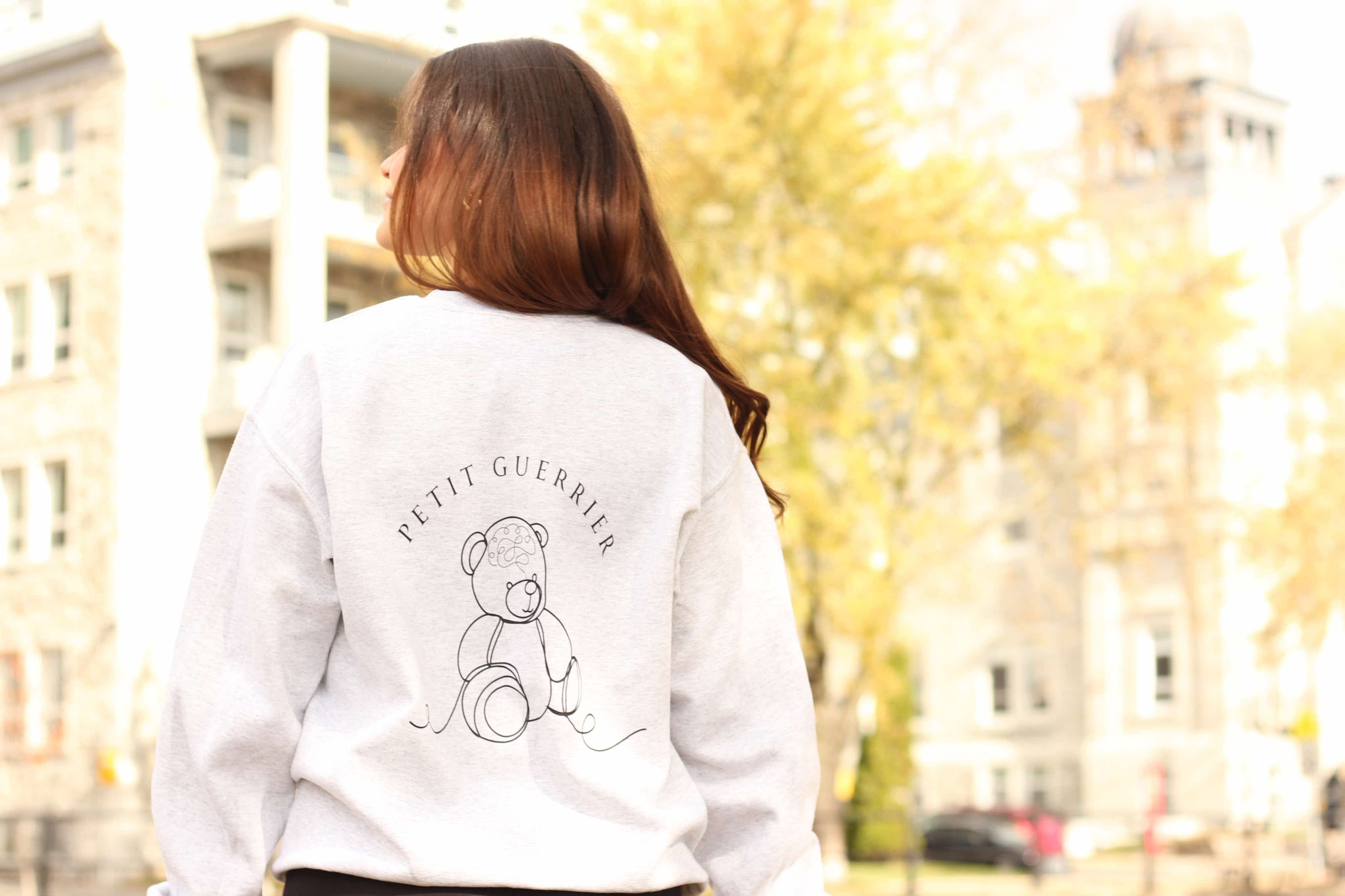 Petit guerrier Mtl - Gris