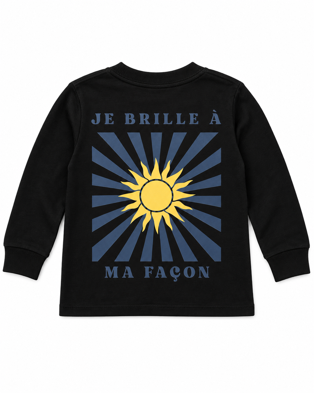 Chandails manches longues enfants - Je brille à ma façon