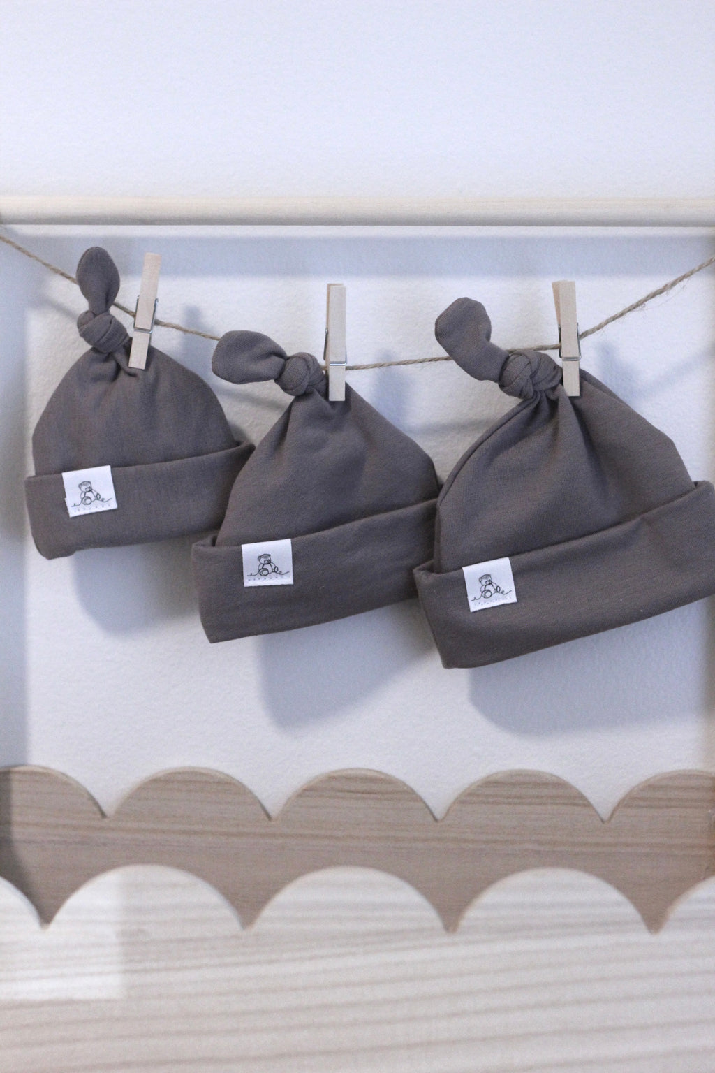 Bonnet taupe
