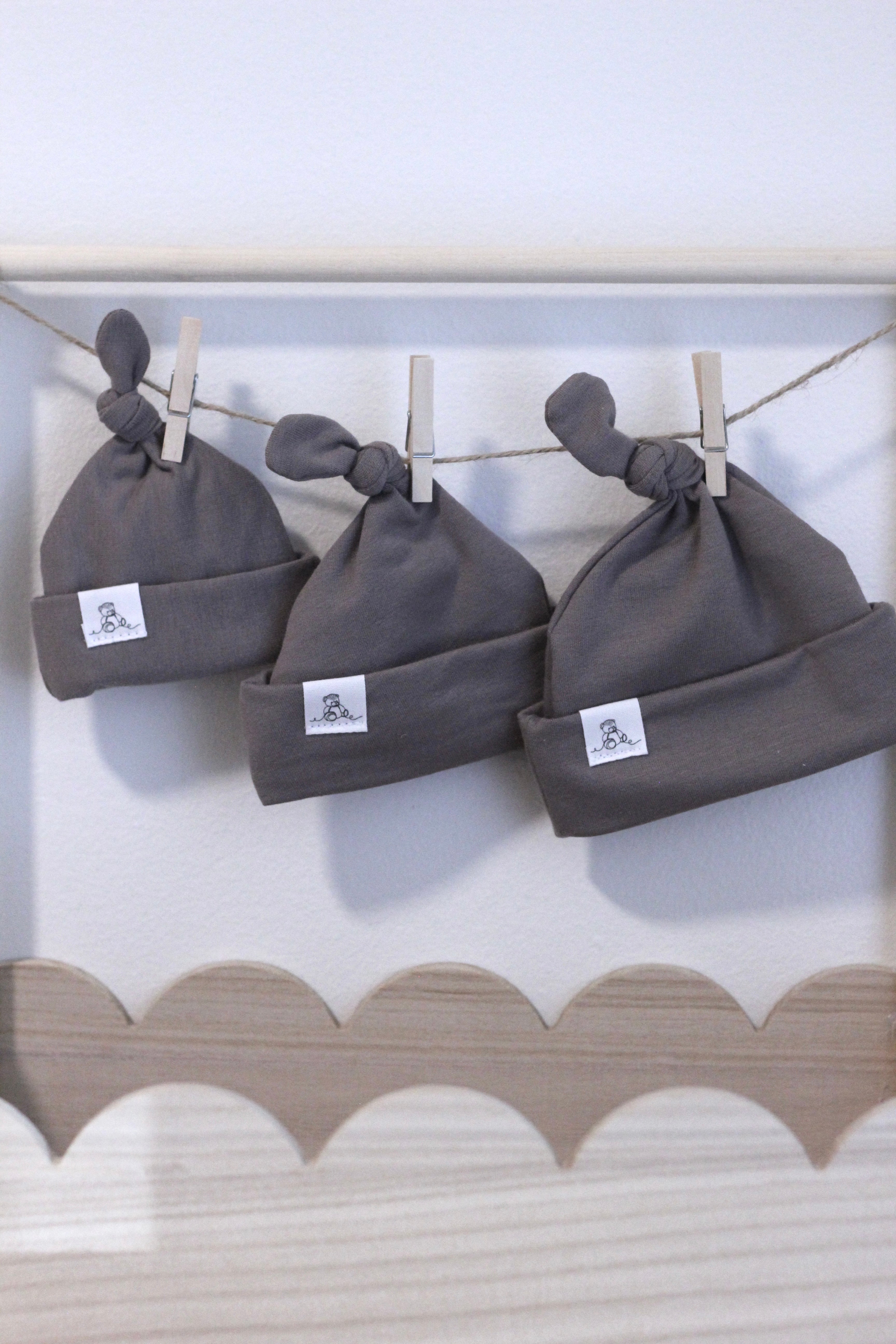 Bonnet taupe