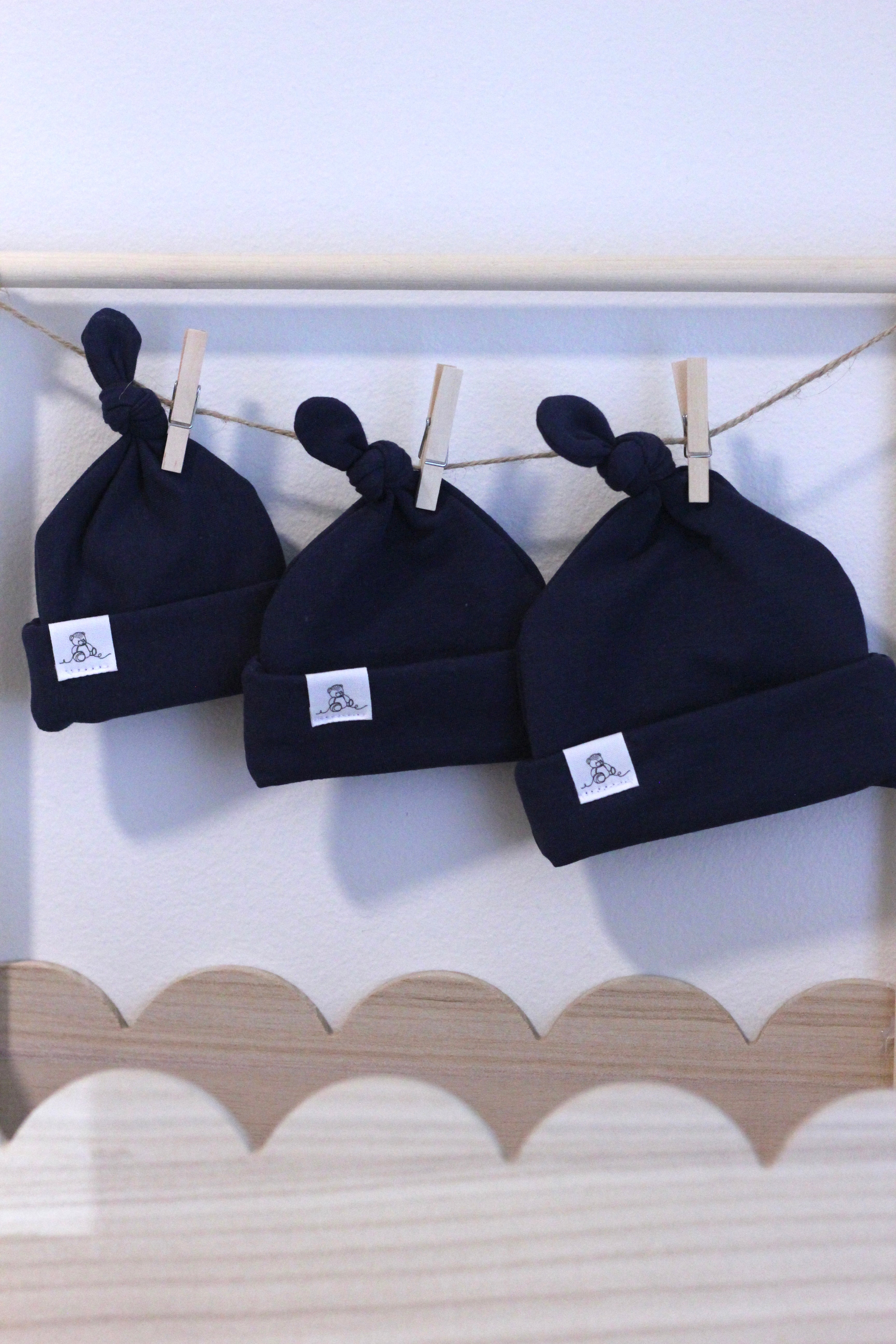 Bonnet bleu foncé